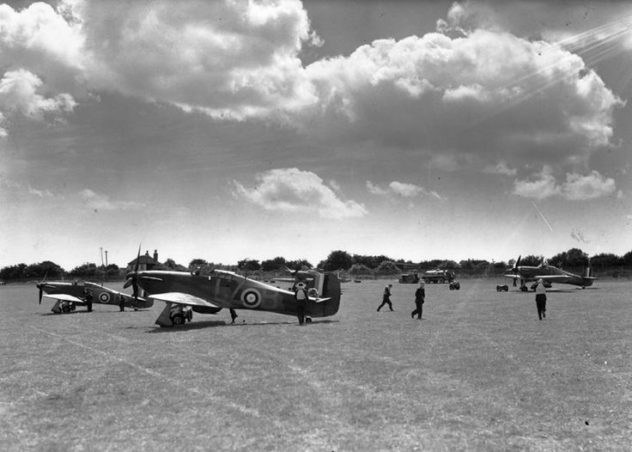 In case you wonder where the name comes from; Hawkinge was an RAF base and played an important role in WWII