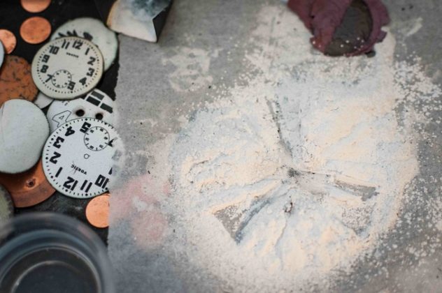 Enamel dial making