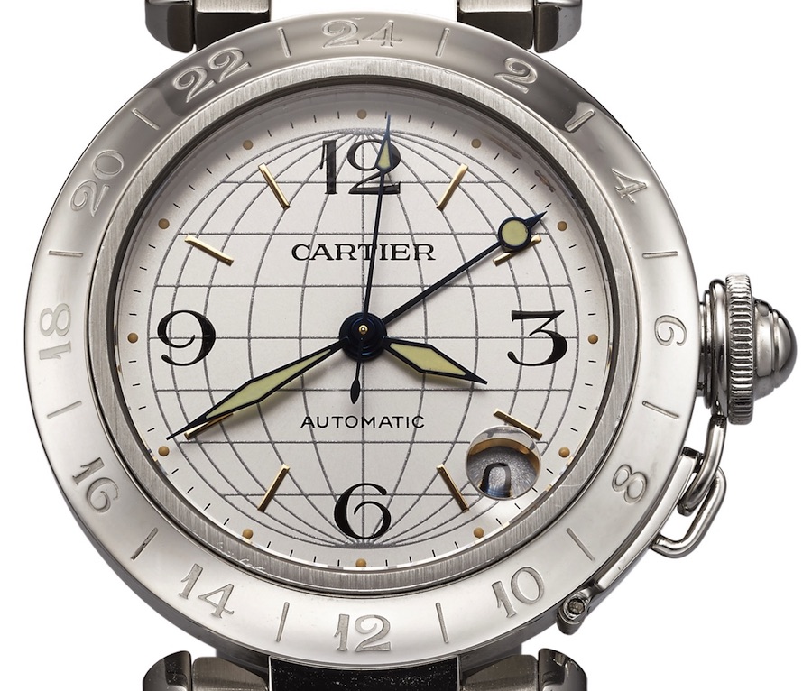 cartier pasha c gmt