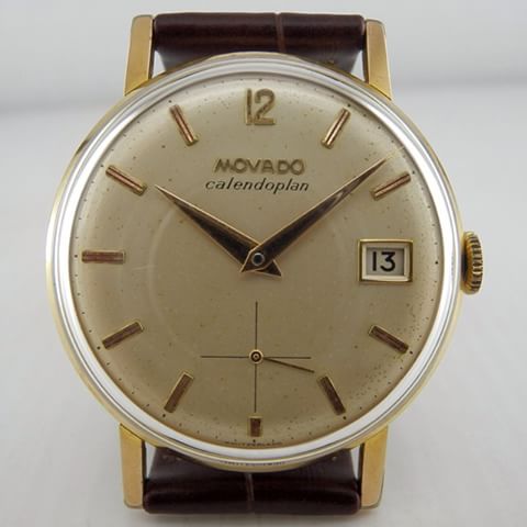 1950's Movado Calendoplan