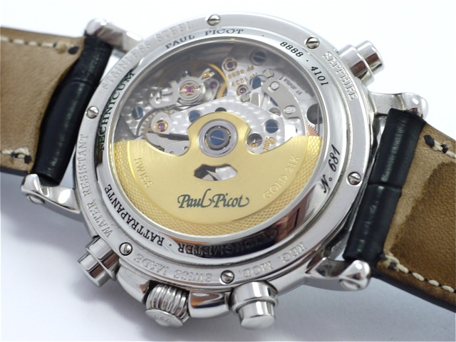 Image of the movement of the Paul Picot Atelier Technicum, yet not of the watch at auction