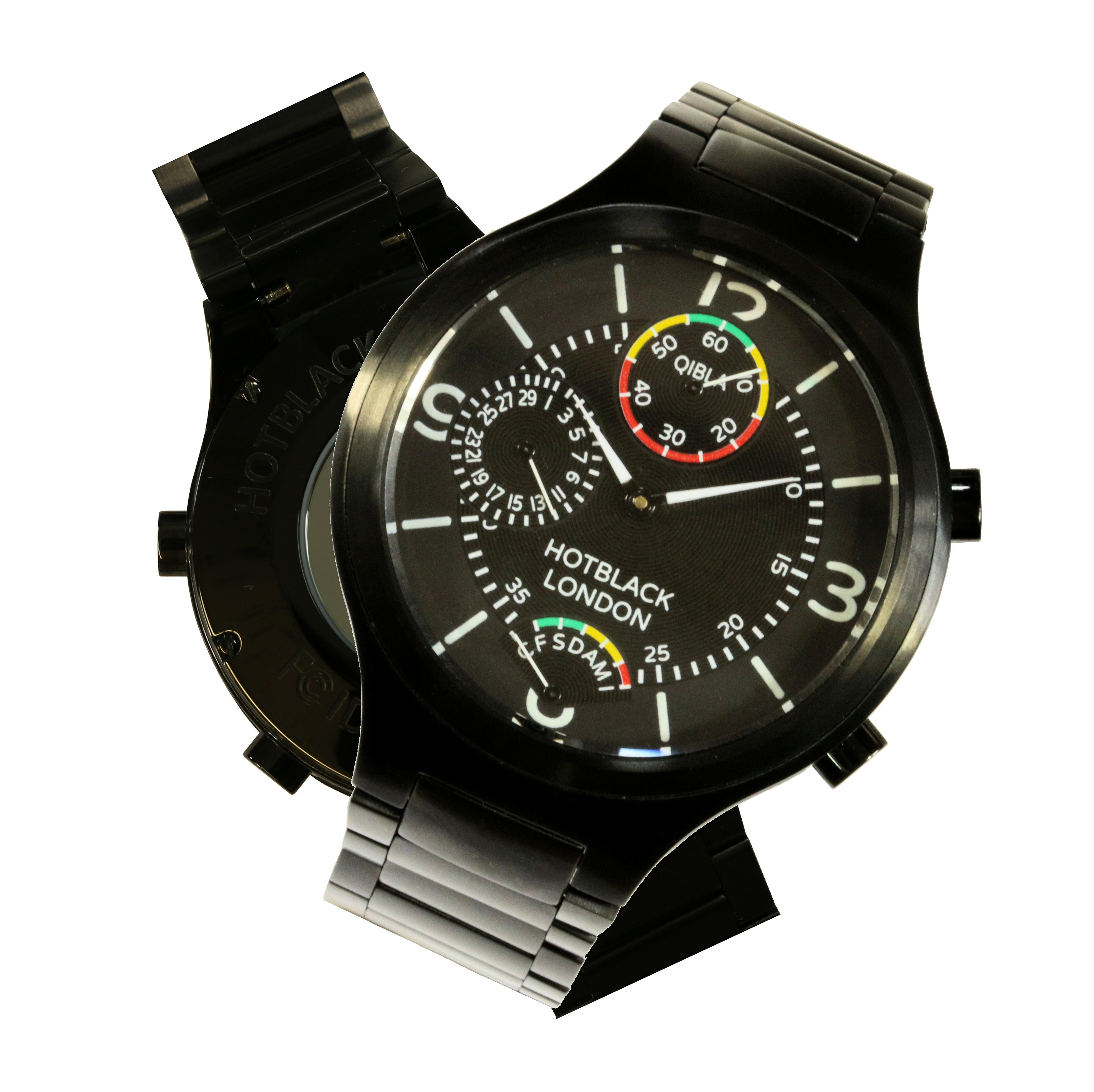 Presenting the Hotblack Calibre watch created by Richard Hoptroff