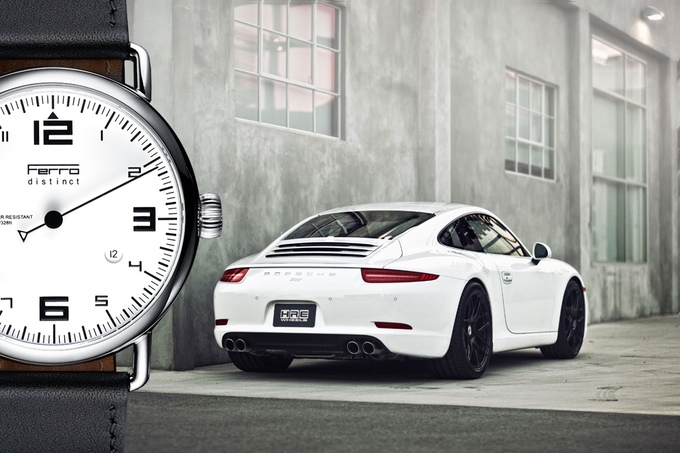 Ferro Watches: Displaying Time 911 Tachometer Style!