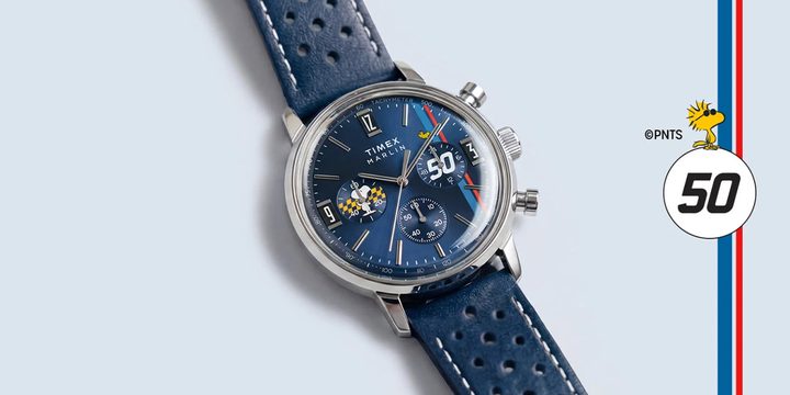 Peanuts x Timex Marlin Chronograph Featuring Snoopy